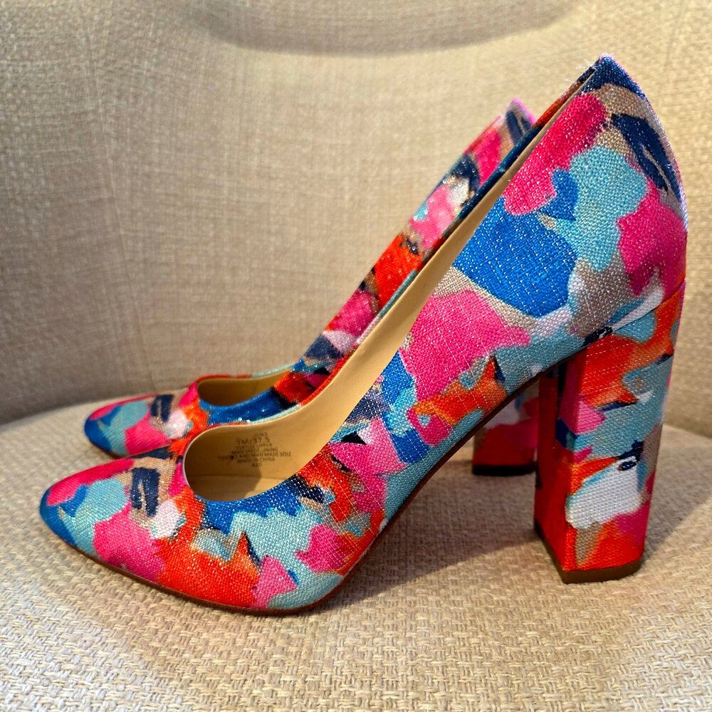 Jessica Simpson Ophilia Block Heel Pumps